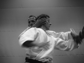 Aikido termen..., Hans past iriminage toe